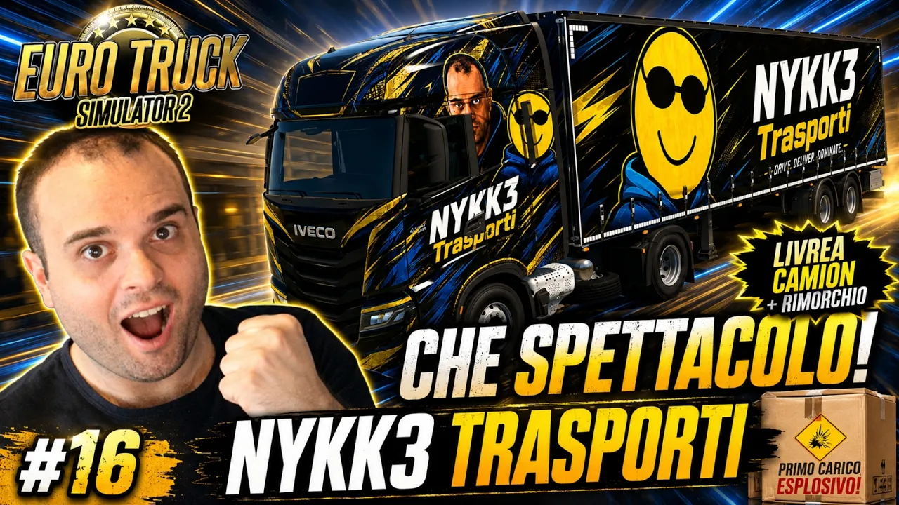 Immagine della mod Skin Ivevo S-Way e Rimorchio Centinato di NYKK3