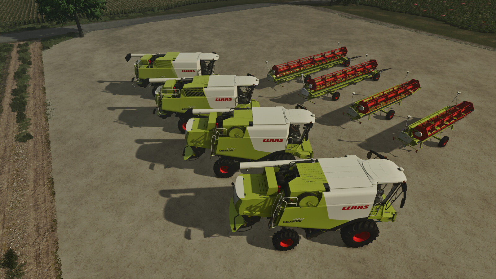 Immagine della mod CLAAS Lexion 600-700 Series