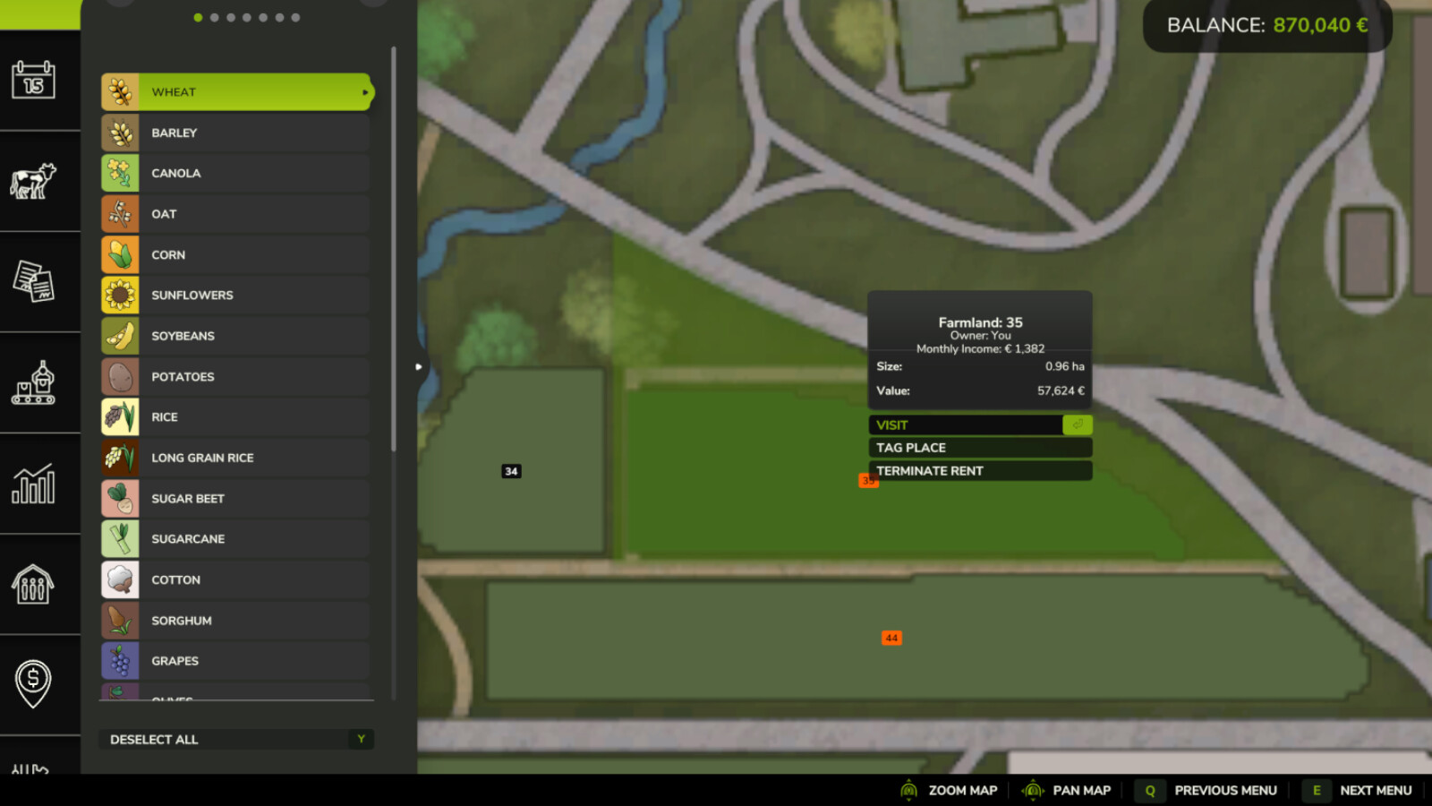 Immagine della mod Rent Your Field