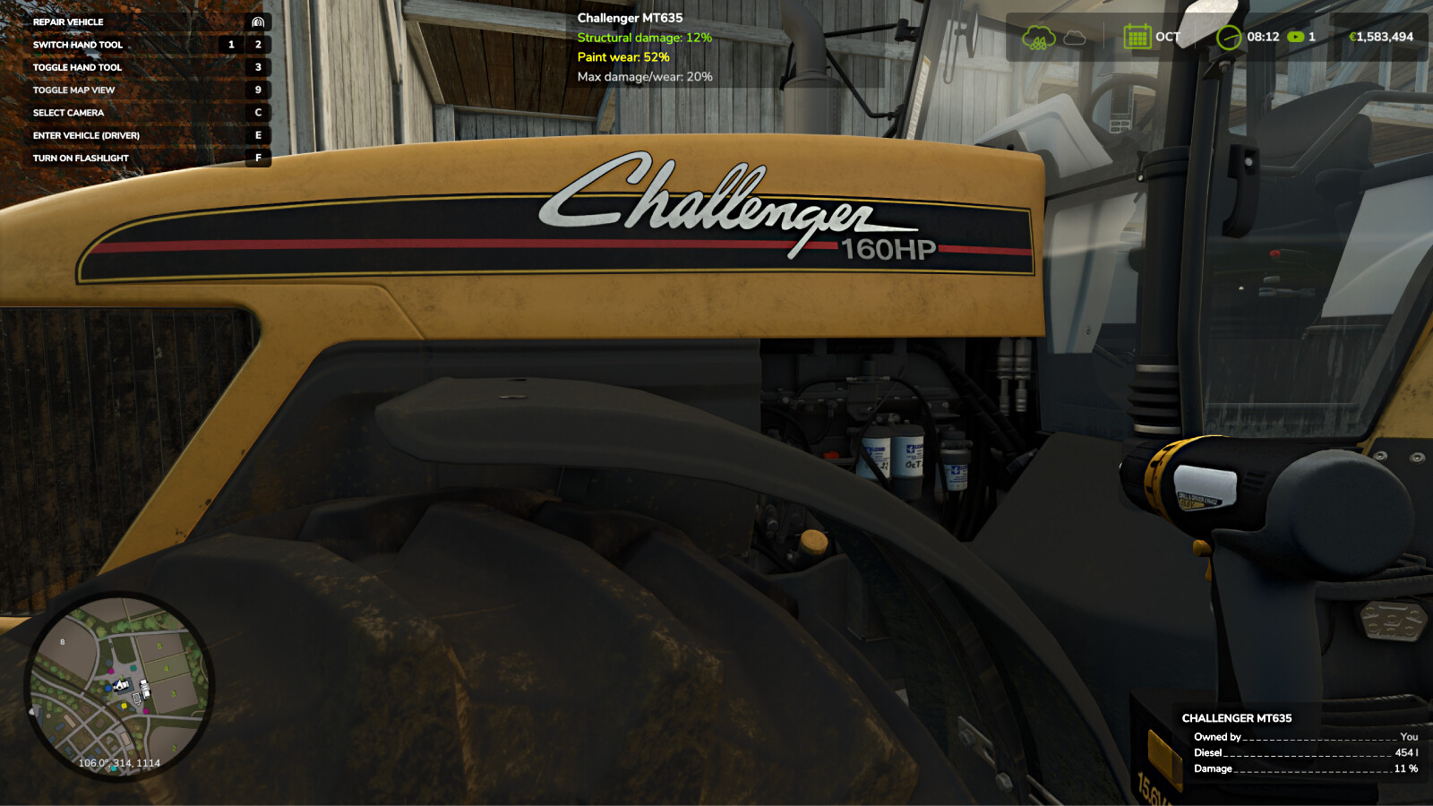 Immagine della mod Self Fix And Repaint | ModHub | Farming Simulator
