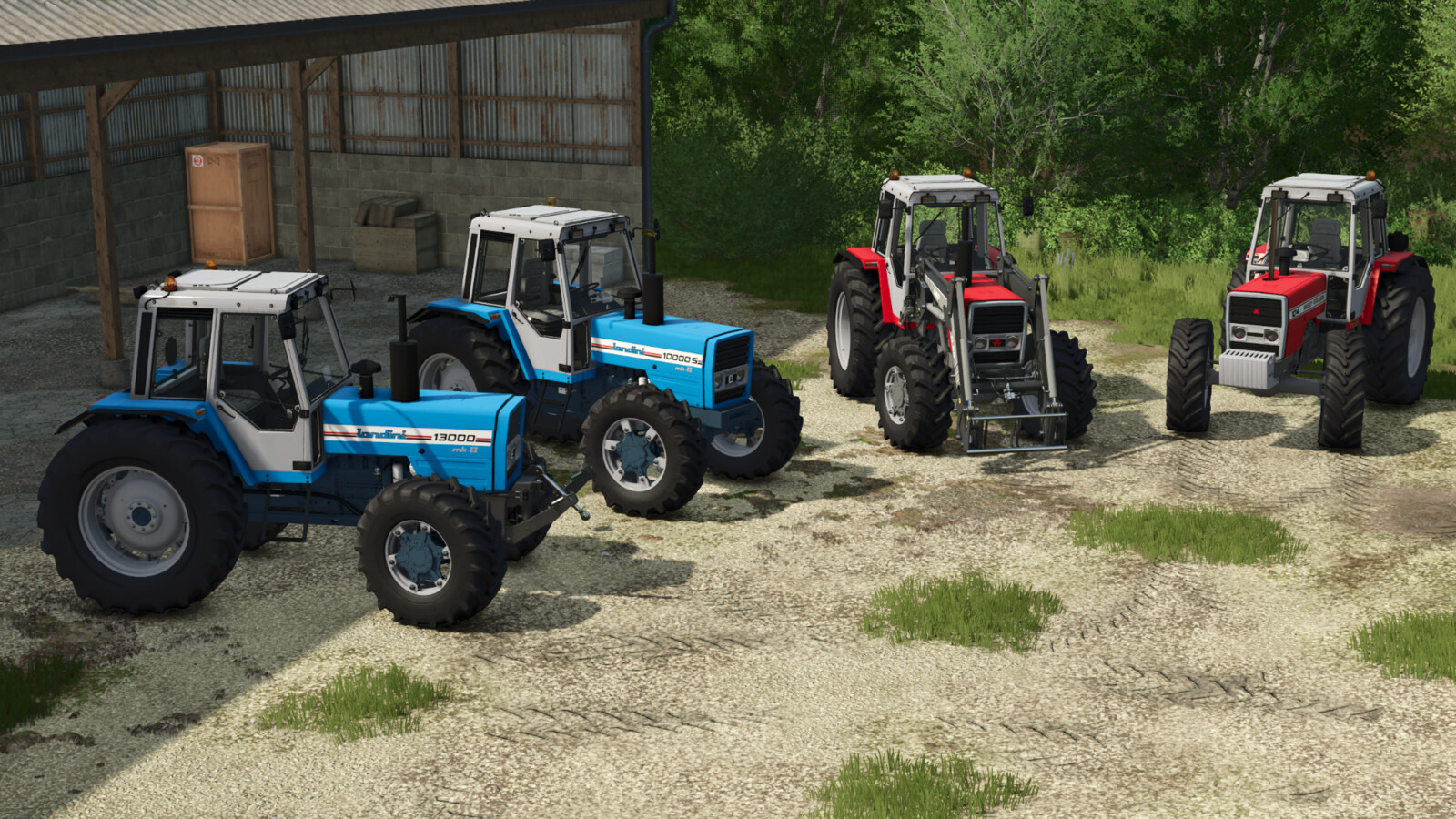 Immagine della mod Landini 1X000 Series e MF 10X4 Series