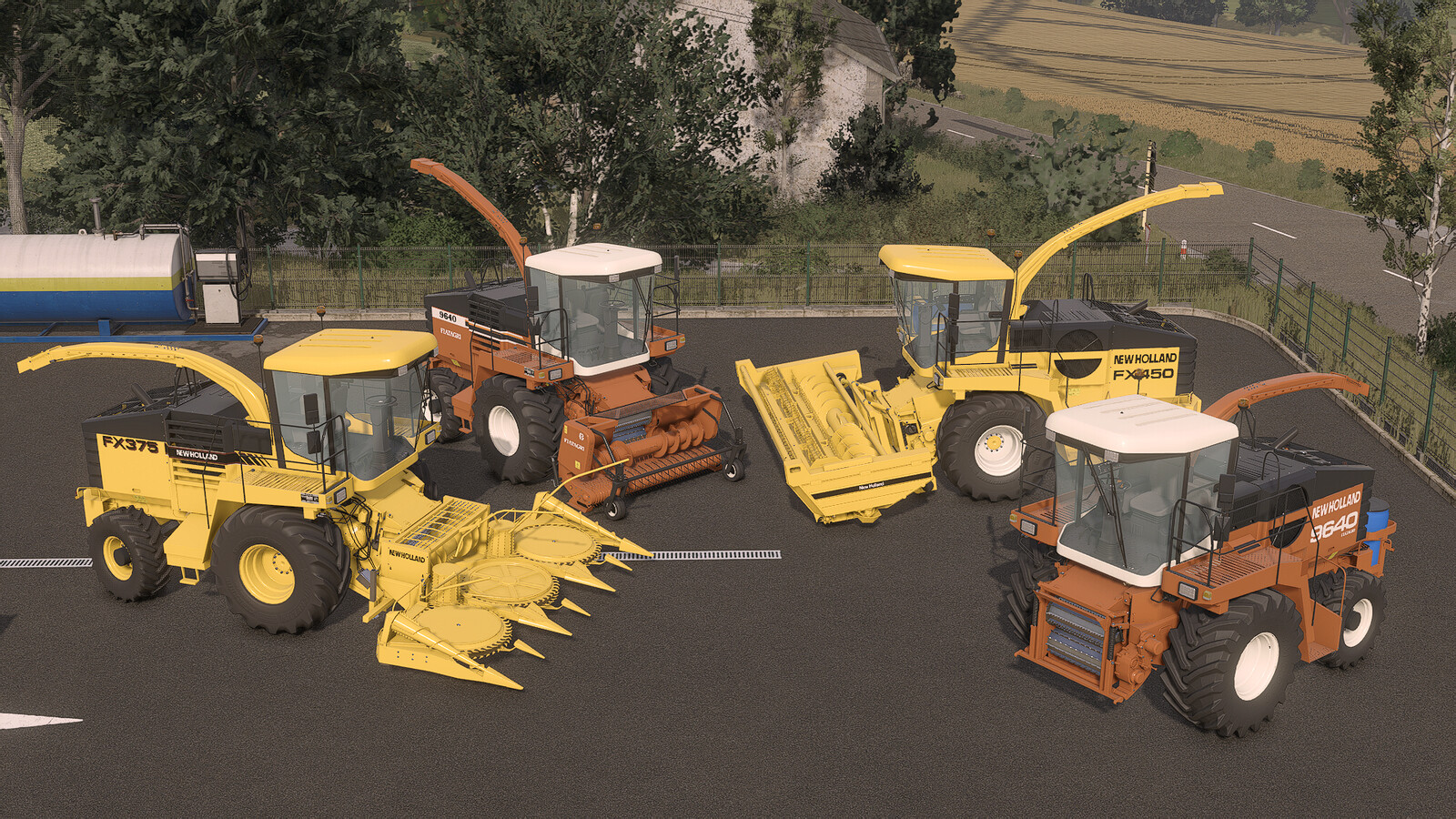 Immagine della mod New Holland FX